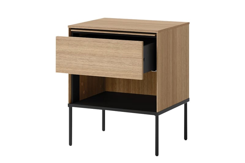 Basici Sängbord 51 cm - Brun - Möbler - Bord & matgrupp - Avlastningsbord & sidobord - Sängbord & nattduksbord