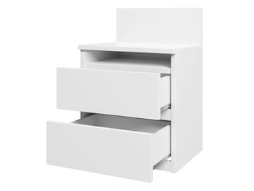 Basildon Sängbord 40 cm - brun - Möbler - Bord & matgrupp - Avlastningsbord & sidobord - Sängbord & nattduksbord