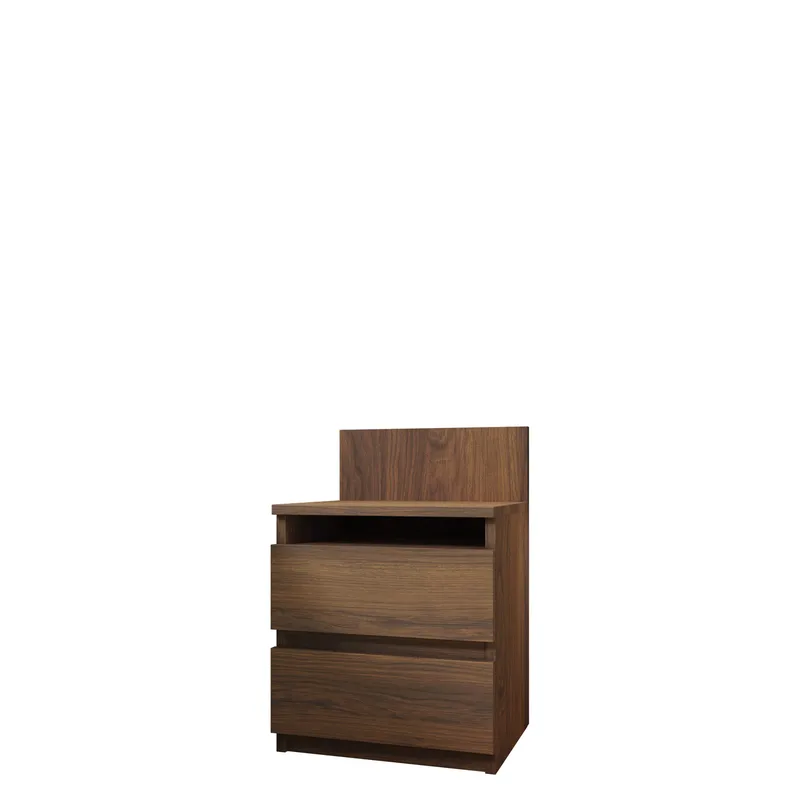 Basildon Sängbord 40 cm - brun - Möbler - Bord & matgrupp - Avlastningsbord & sidobord - Sängbord & nattduksbord