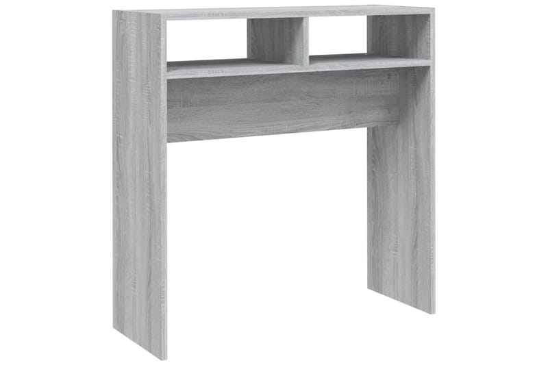 beBasic Avlastningsbord grå sonoma 78x30x80 cm konstruerat trä - Grey - Konsolbord & hallbord - Avlastningsbord & sidobord - Hallförvaring