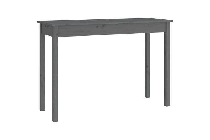 beBasic Konsolbord grå 110x40x75 cm massiv furu - Grey - Konsolbord & hallbord - Avlastningsbord & sidobord - Hallförvaring