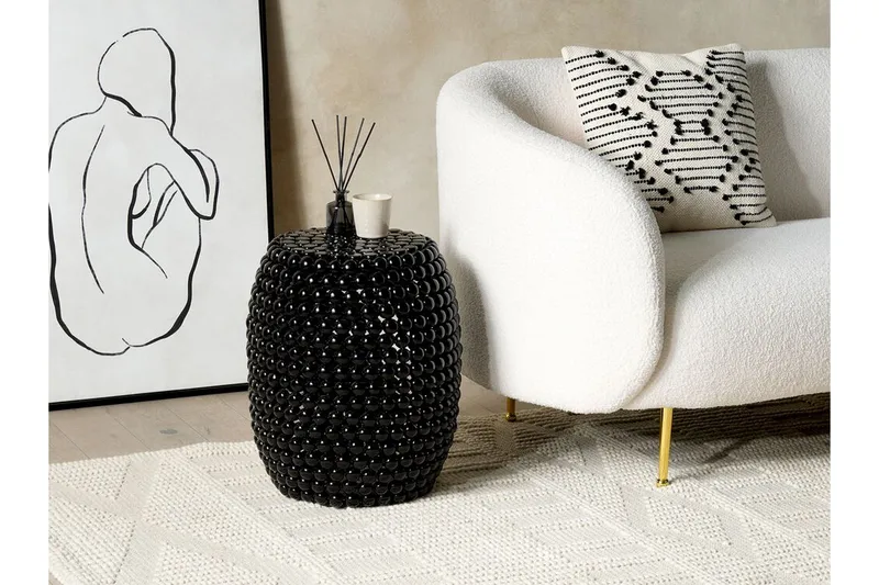 Bela Sidobord 62 cm - Svart - Möbler - Bord & matgrupp - Avlastningsbord & sidobord - Lampbord & sidobord