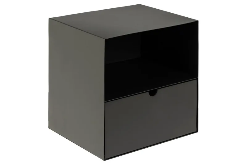 Belleuve Sängbord 25 cm - Svart - Möbler - Bord & matgrupp - Avlastningsbord & sidobord - Sängbord & nattduksbord