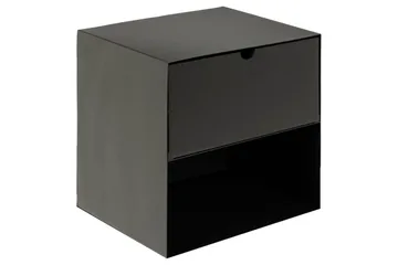 Belleuve Sängbord 25 cm - Svart - Möbler - Bord & matgrupp - Avlastningsbord & sidobord - Sängbord & nattduksbord