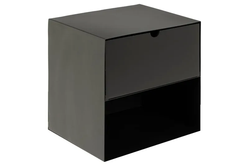 Belleuve Sängbord 25 cm - Svart - Möbler - Bord & matgrupp - Avlastningsbord & sidobord - Sängbord & nattduksbord