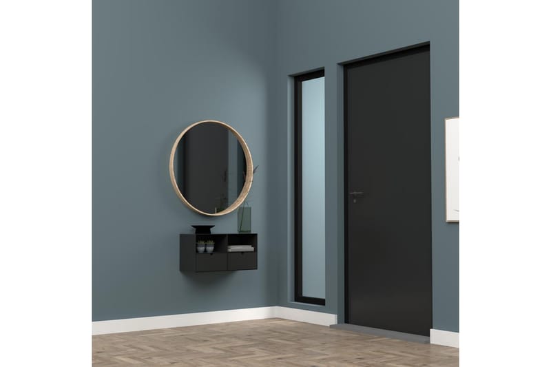 Belleuve Sängbord 25 cm - Svart - Möbler - Bord & matgrupp - Avlastningsbord & sidobord - Sängbord & nattduksbord