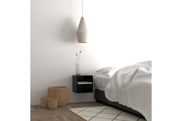 Belleuve Sängbord 25 cm - Svart - Möbler - Bord & matgrupp - Avlastningsbord & sidobord - Sängbord & nattduksbord