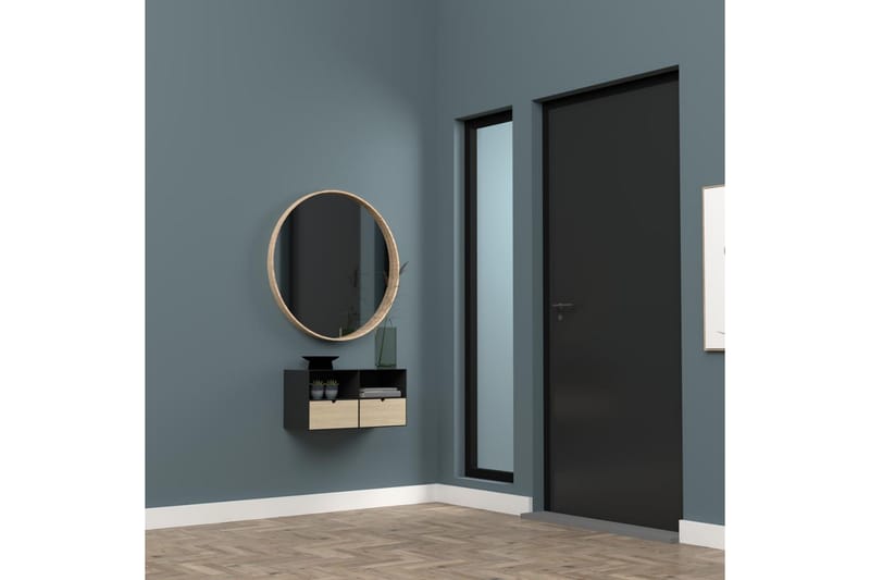 Belleuve Sängbord 25 cm - Svart - Möbler - Bord & matgrupp - Avlastningsbord & sidobord - Sängbord & nattduksbord
