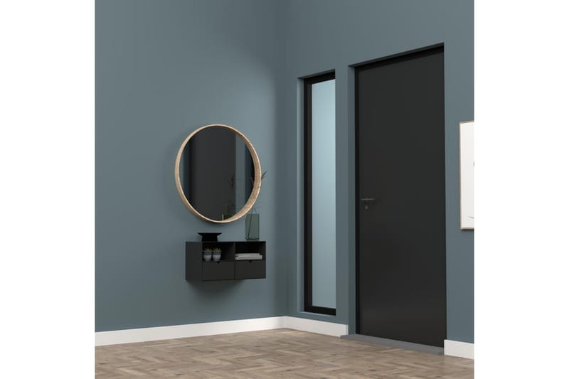 Belleuve Sängbord 25 cm - Svart - Möbler - Bord & matgrupp - Avlastningsbord & sidobord - Sängbord & nattduksbord