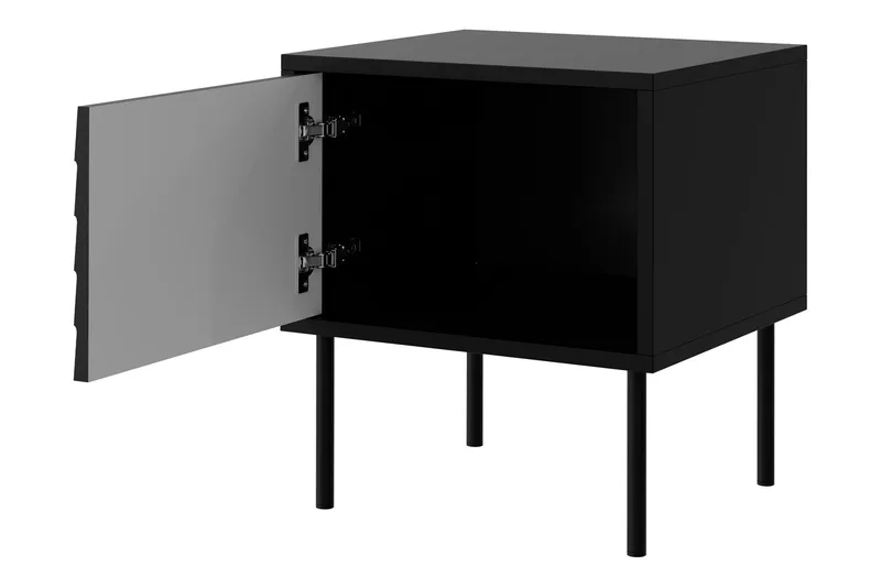 Belonger Sängbord 45 cm - Svart - Möbler - Bord & matgrupp - Avlastningsbord & sidobord - Sängbord & nattduksbord