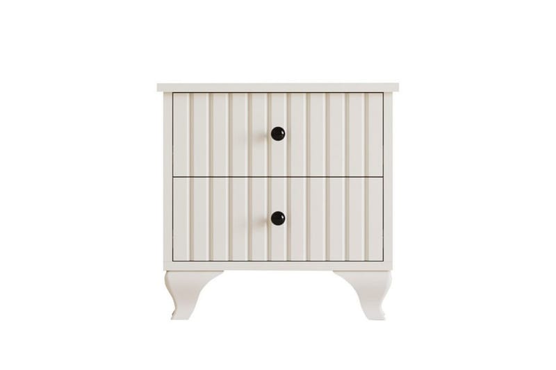 Beynor Sängbord 45 cm - Matt Vit - Möbler - Bord & matgrupp - Avlastningsbord & sidobord - Sängbord & nattduksbord