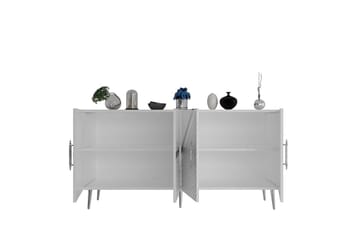 Bielany Konsollbord 150 cm - Vit/Silver - Möbler - Bord & matgrupp - Avlastningsbord & sidobord - Konsolbord & hallbord