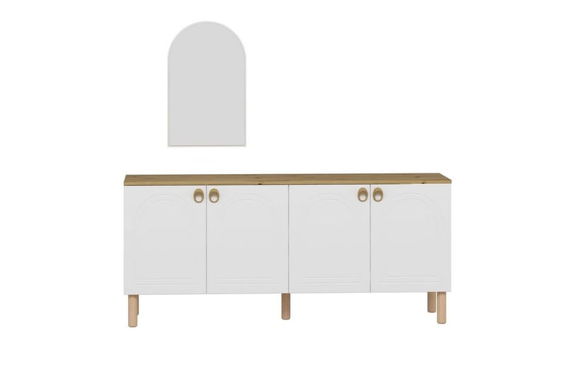 Bingdi Konsollbord 180 cm - Vit - Möbler - Bord & matgrupp - Avlastningsbord & sidobord - Konsolbord & hallbord