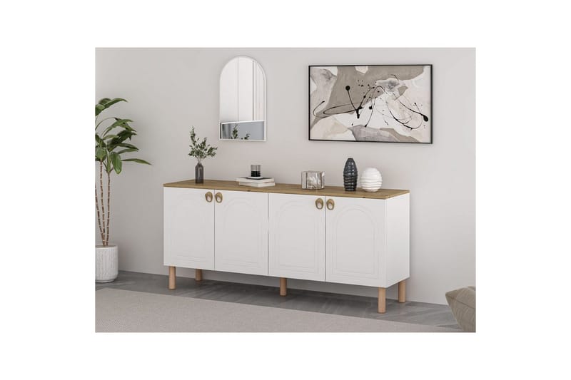 Bingdi Konsollbord 180 cm - Vit - Möbler - Bord & matgrupp - Avlastningsbord & sidobord - Konsolbord & hallbord
