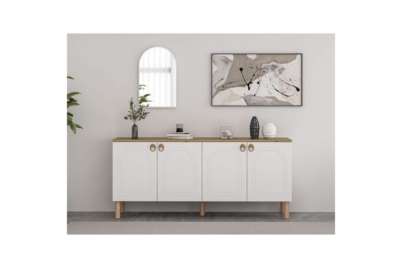 Bingdi Konsollbord 180 cm - Vit - Möbler - Bord & matgrupp - Avlastningsbord & sidobord - Konsolbord & hallbord