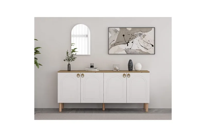 Bingdi Konsollbord 180 cm - Vit - Möbler - Bord & matgrupp - Avlastningsbord & sidobord - Konsolbord & hallbord