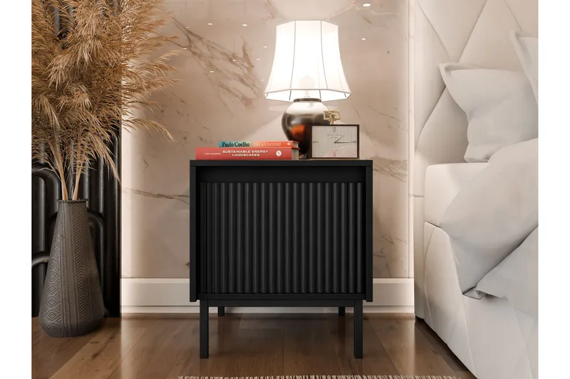 Bjurholm Sängbord 45 cm - Svart - Möbler - Bord & matgrupp - Avlastningsbord & sidobord - Sängbord & nattduksbord