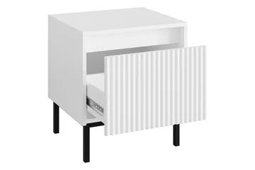 Bjurholm Sängbord 45 cm - Vit - Möbler - Bord & matgrupp - Avlastningsbord & sidobord - Sängbord & nattduksbord