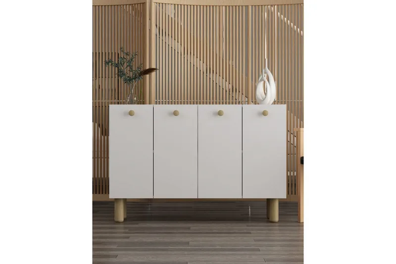 Bohem Konsollbord 120 cm - Vit/Brun - Möbler - Bord & matgrupp - Avlastningsbord & sidobord - Konsolbord & hallbord