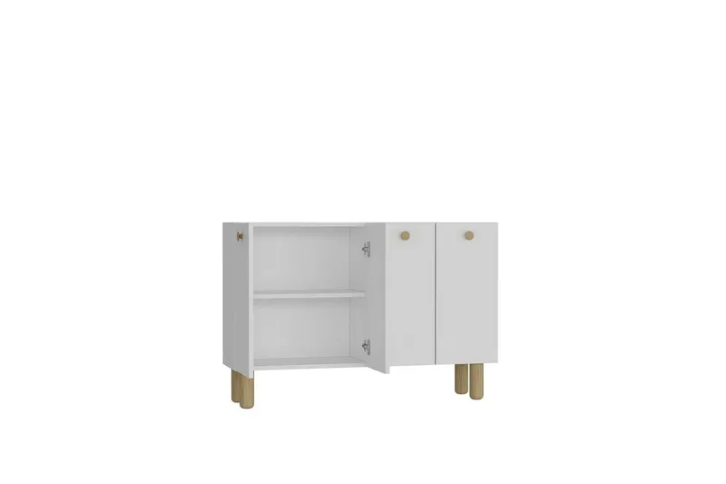 Bohem Konsollbord 120 cm - Vit/Brun - Möbler - Bord & matgrupp - Avlastningsbord & sidobord - Konsolbord & hallbord