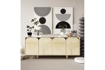 Bohem Konsollbord 180x180 cm - Brun - Möbler - Bord & matgrupp - Avlastningsbord & sidobord - Konsolbord & hallbord