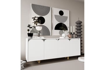 Bohem Konsollbord 180x180 cm - Vit - Möbler - Bord & matgrupp - Avlastningsbord & sidobord - Konsolbord & hallbord