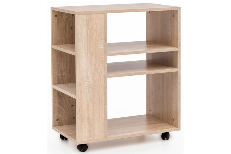Bokhylla Wohnling mobil, modern och enkel med olika förvaringsfack Sonoma - Sonoma - Möbler - Bord & matgrupp - Avlastningsbord & sidobord - Konsolbord & hallbord