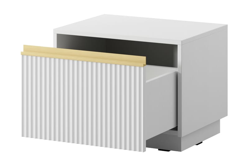 Bolstan Sängbord 54 cm - Vit - Möbler - Bord & matgrupp - Avlastningsbord & sidobord - Sängbord & nattduksbord