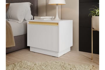 Bolstan Sängbord 54 cm - Vit - Möbler - Bord & matgrupp - Avlastningsbord & sidobord - Sängbord & nattduksbord