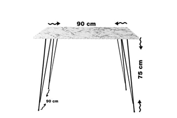 Bord Alaxander 90 cm - Ek - Möbler - Bord & matgrupp - Avlastningsbord & sidobord