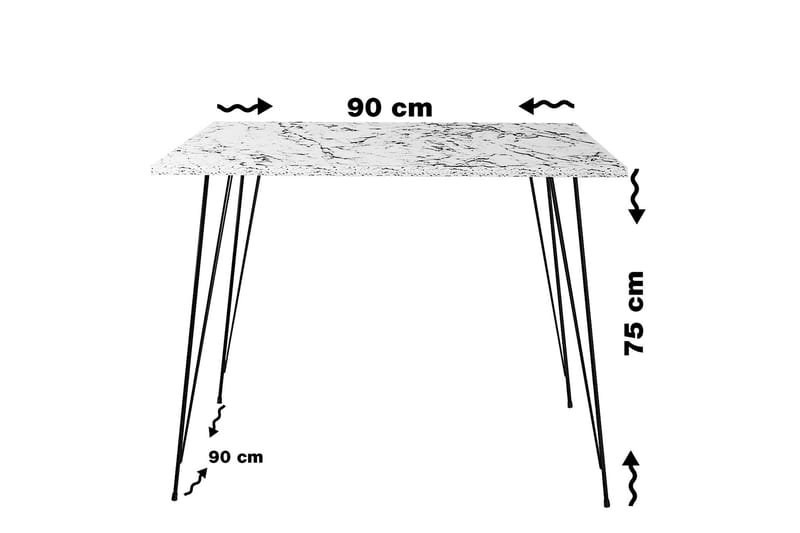 Bord Alaxander 90 cm - Ek - Avlastningsbord & sidobord