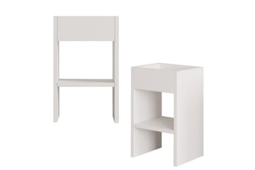 Brendale Sidobord 30 cm - Vit - Möbler - Bord & matgrupp - Avlastningsbord & sidobord - Lampbord & sidobord