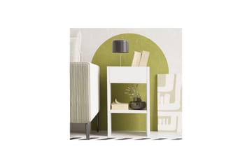 Brendale Sidobord 30 cm - Vit - Möbler - Bord & matgrupp - Avlastningsbord & sidobord - Lampbord & sidobord