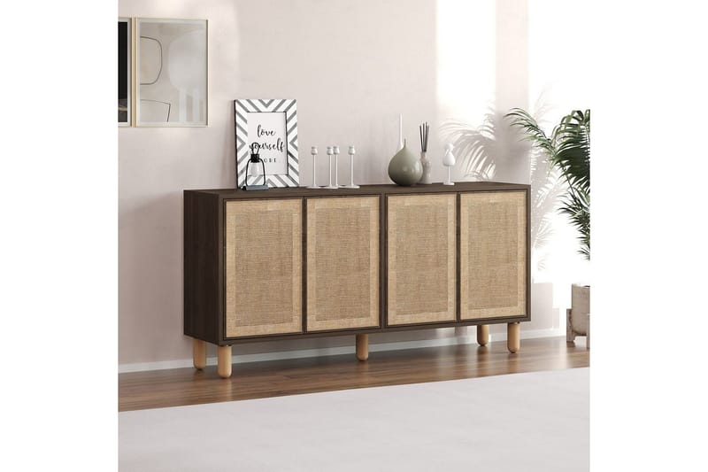 Breya Konsollbord 150 cm - Valnöt - Möbler - Bord & matgrupp - Avlastningsbord & sidobord - Konsolbord & hallbord