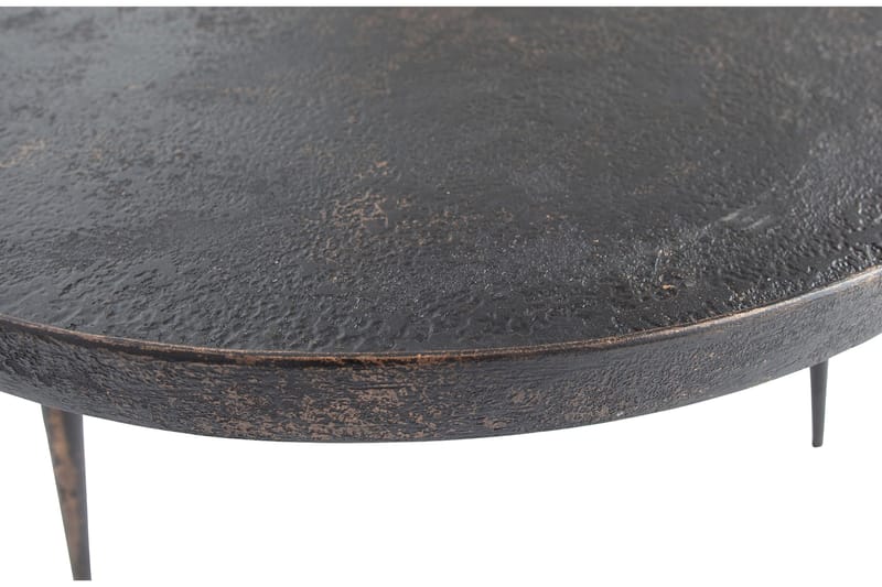 Arnould Sidobord 76 cm Runt - Guld - Möbler - Bord & matgrupp - Avlastningsbord & sidobord - Brickbord & småbord