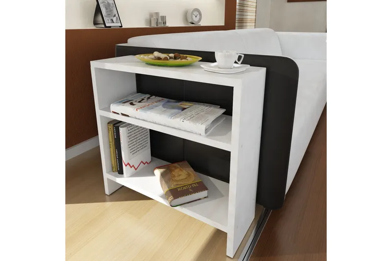 Asillane Sidobord Klassisk - Vit - Möbler - Bord & matgrupp - Avlastningsbord & sidobord - Brickbord & småbord