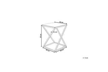 Beverly Sidobord 40 cm - Silver - Möbler - Bord & matgrupp - Avlastningsbord & sidobord - Brickbord & småbord