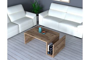 Brickbord Memenil 87 cm - Brun - Möbler - Bord & matgrupp - Avlastningsbord & sidobord - Brickbord & småbord