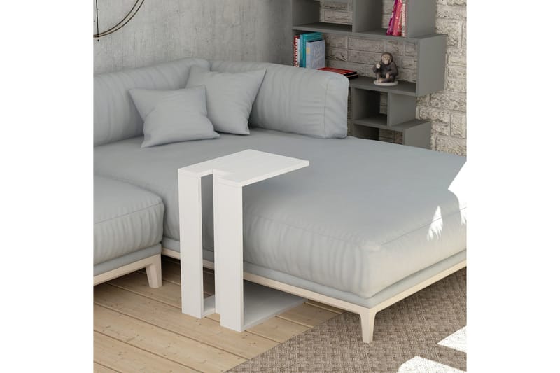 Decorta Sidobord - Vit - Möbler - Bord & matgrupp - Avlastningsbord & sidobord - Brickbord & småbord