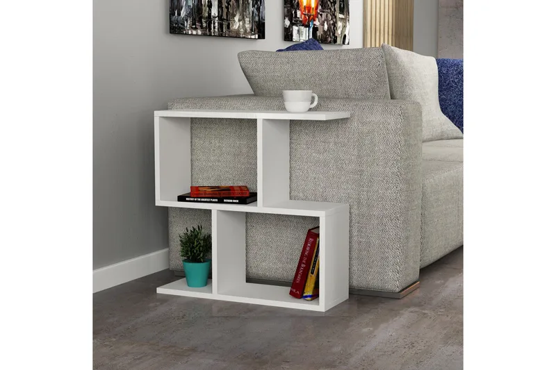 Decorta Sidobord - Vit - Möbler - Bord & matgrupp - Avlastningsbord & sidobord - Brickbord & småbord