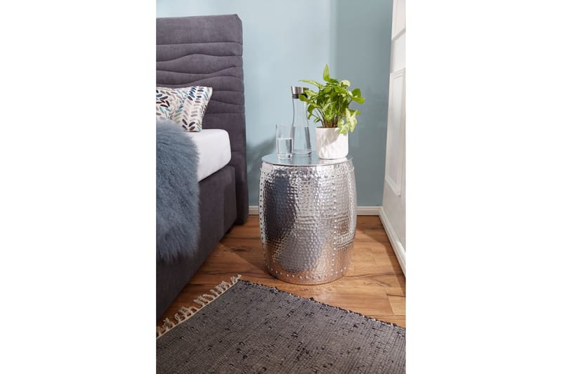 Delage Sidobord 42 cm - Silver - Möbler - Bord & matgrupp - Avlastningsbord & sidobord - Brickbord & småbord