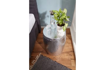 Delage Sidobord 42 cm - Silver - Möbler - Bord & matgrupp - Avlastningsbord & sidobord - Brickbord & småbord