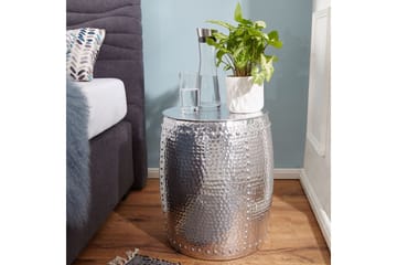 Delage Sidobord 42 cm - Silver - Möbler - Bord & matgrupp - Avlastningsbord & sidobord - Brickbord & småbord