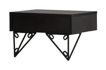 Depay Sidobord 41 cm - Svart - Möbler - Bord & matgrupp - Avlastningsbord & sidobord - Brickbord & småbord