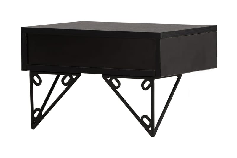 Depay Sidobord 41 cm - Svart - Möbler - Bord & matgrupp - Avlastningsbord & sidobord - Brickbord & småbord