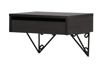 Depay Sidobord 41 cm - Svart - Möbler - Bord & matgrupp - Avlastningsbord & sidobord - Brickbord & småbord