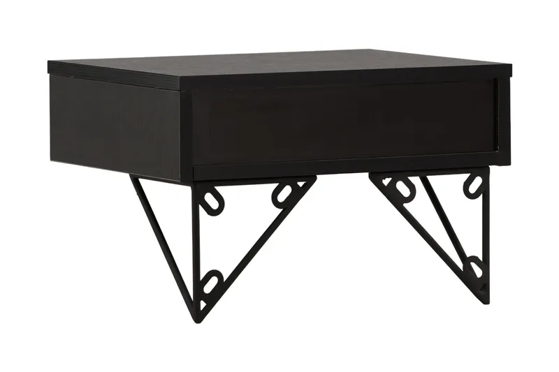 Depay Sidobord 41 cm - Svart - Möbler - Bord & matgrupp - Avlastningsbord & sidobord - Brickbord & småbord