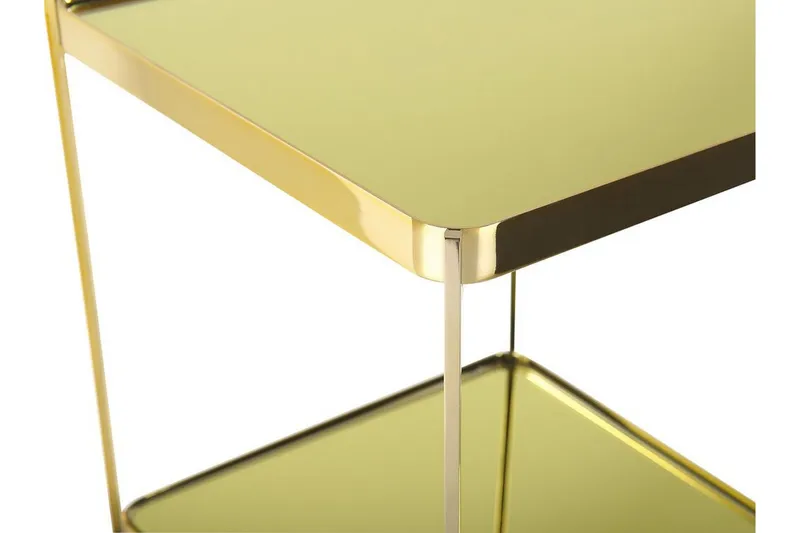 Dinari Sidobord - Guld - Möbler - Bord & matgrupp - Avlastningsbord & sidobord - Brickbord & småbord