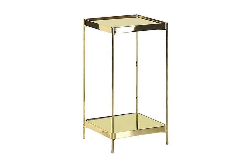 Dinari Sidobord - Guld - Möbler - Bord & matgrupp - Avlastningsbord & sidobord - Brickbord & småbord