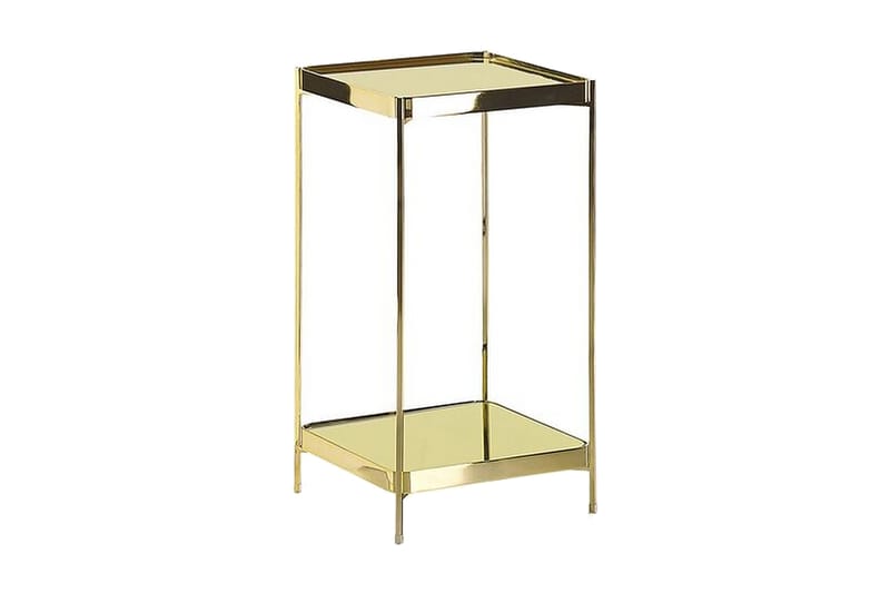 Dinari Sidobord - Guld - Möbler - Bord & matgrupp - Avlastningsbord & sidobord - Brickbord & småbord